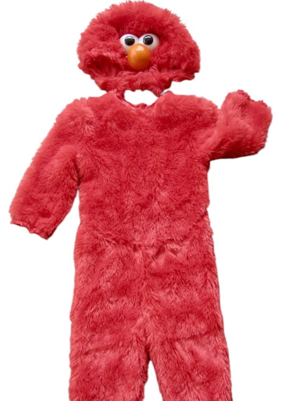 Elmo Plush Red Costume with Headpiece Child Size 2T Sesame Street HALLOWEEN